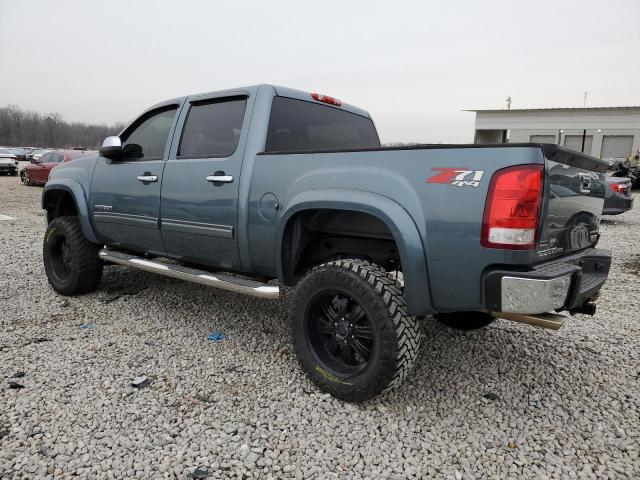 3GTP2VE37BG282838 - 2011 GMC SIERRA K1500 SLE BLUE photo 2