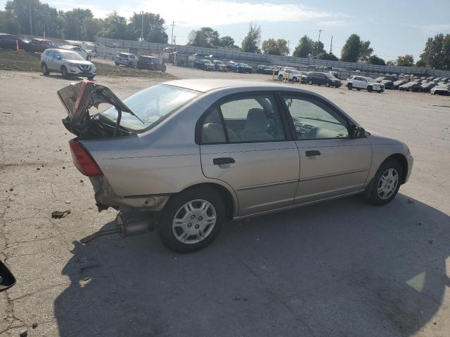 2HGES16551H595306 - 2001 HONDA CIVIC LX GOLD photo 3