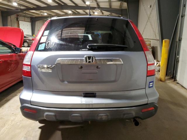 JHLRE48547C022661 - 2007 HONDA CR-V EX BLUE photo 6