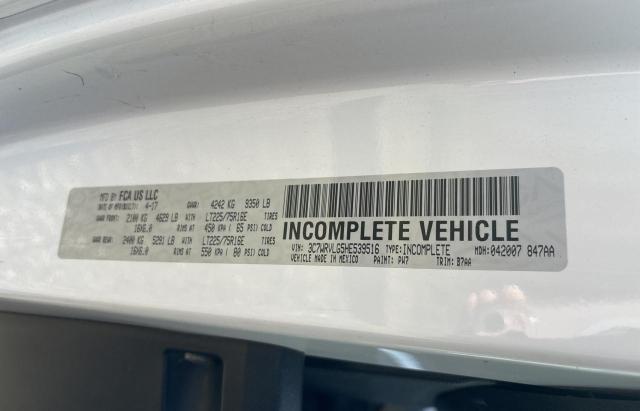 3C7WRVLG5HE539516 - 2017 RAM PROMASTER 3500 STANDARD Weiß Foto 10