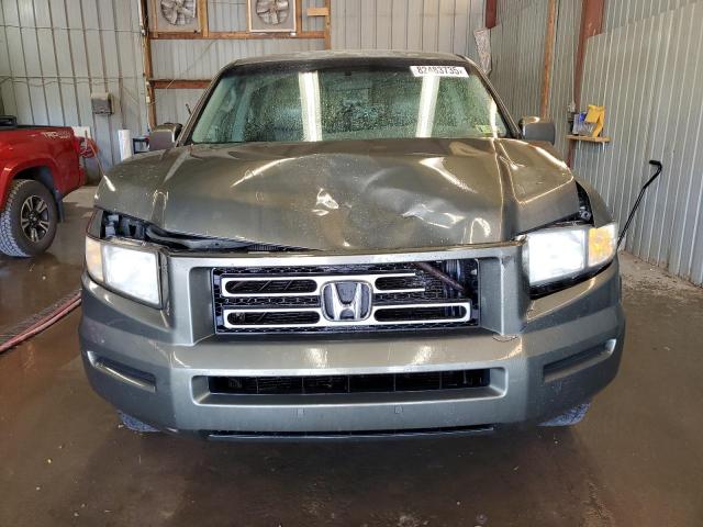 2HJYK16586H511560 - 2006 HONDA RIDGELINE RTL GREEN photo 5