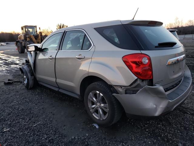 2GNALAEK8E6384501 - 2014 CHEVROLET EQUINOX LS TAN photo 2