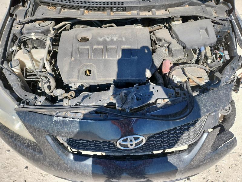 JTDBU4EE5AJ058447 - 2010 TOYOTA COROLLA BASE Noir photo 11