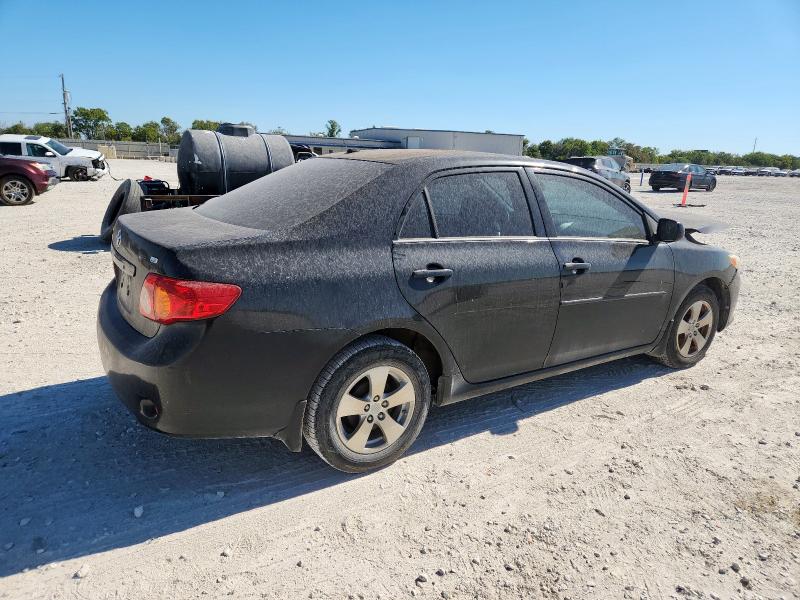 JTDBU4EE5AJ058447 - 2010 TOYOTA COROLLA BASE Noir photo 3