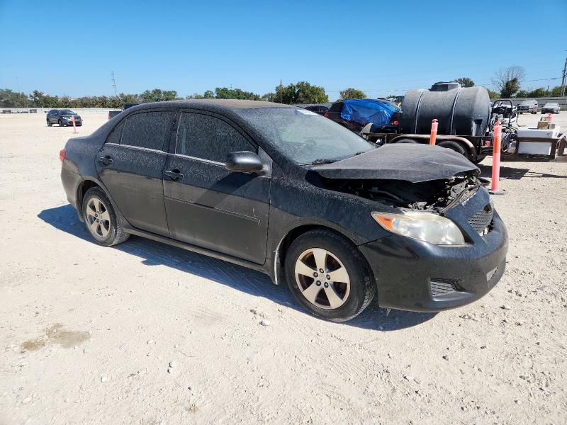 JTDBU4EE5AJ058447 - 2010 TOYOTA COROLLA BASE Noir photo 4