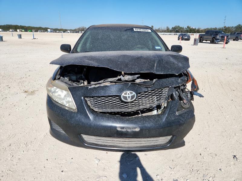 JTDBU4EE5AJ058447 - 2010 TOYOTA COROLLA BASE Noir photo 5