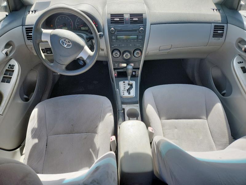 JTDBU4EE5AJ058447 - 2010 TOYOTA COROLLA BASE Noir photo 8