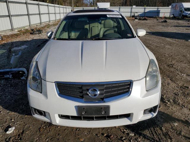 1N4BA41E07C861720 - 2007 NISSAN MAXIMA SE WHITE photo 5