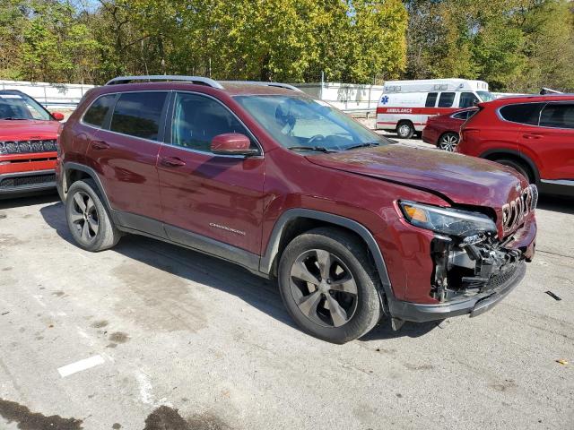 1C4PJMDX0KD268746 - 2019 JEEP CHEROKEE LIMITED BURGUNDY photo 4