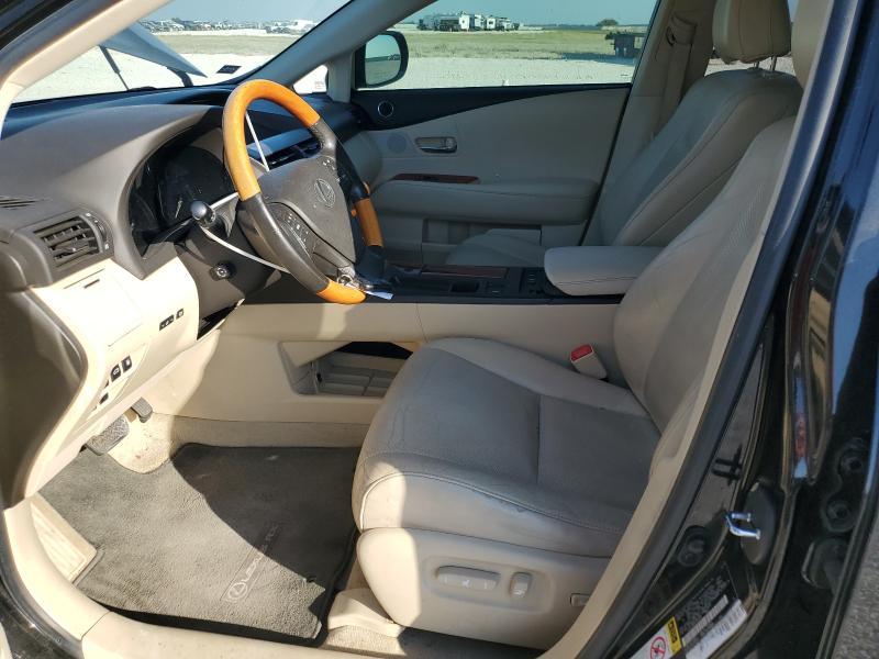 2T2ZK1BA7CC081632 - 2012 LEXUS RX 350 Schwarz Foto 7