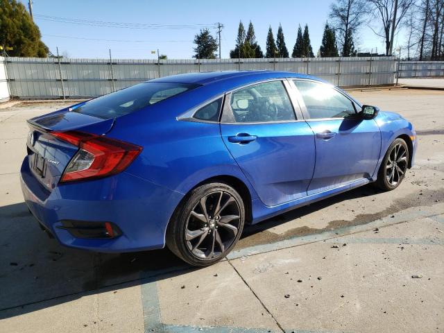 19XFC2F85KE022838 - 2019 HONDA CIVIC SPORT 蓝色 照片 3