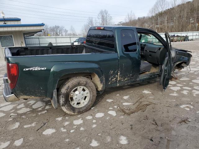 1GTDS198548197443 - 2004 GMC CANYON GREEN photo 3