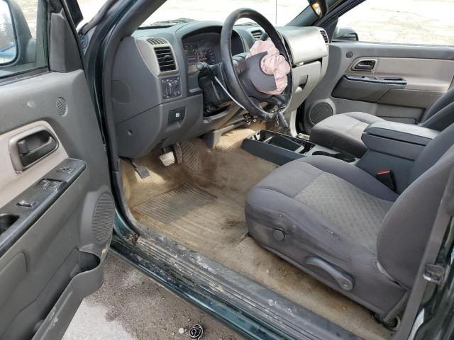 1GTDS198548197443 - 2004 GMC CANYON GREEN photo 8