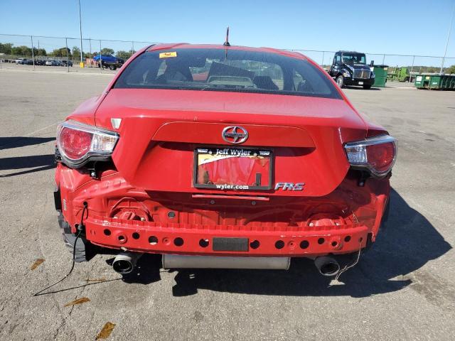 JF1ZNAA15D1722706 - 2013 TOYOTA SCION FR-S Красный фото 6