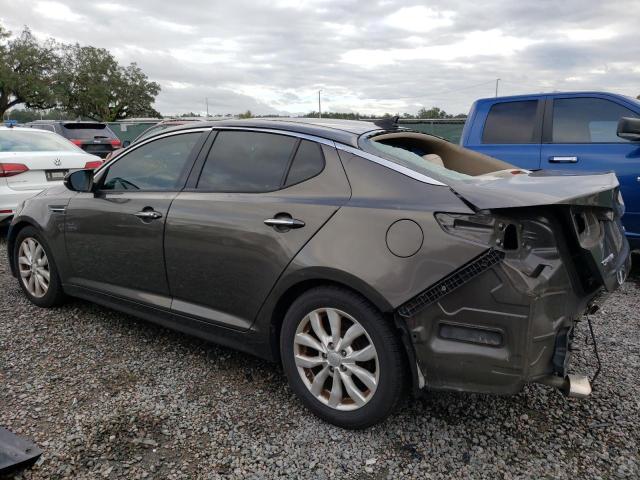 5XXGN4A73EG314122 - 2014 KIA OPTIMA EX BROWN photo 2