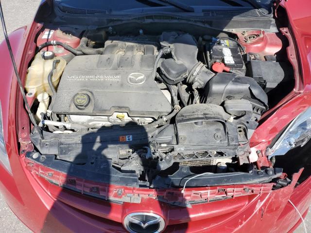 1YVHZ8CB2A5M41020 - 2010 MAZDA 6 S BURGUNDY photo 11