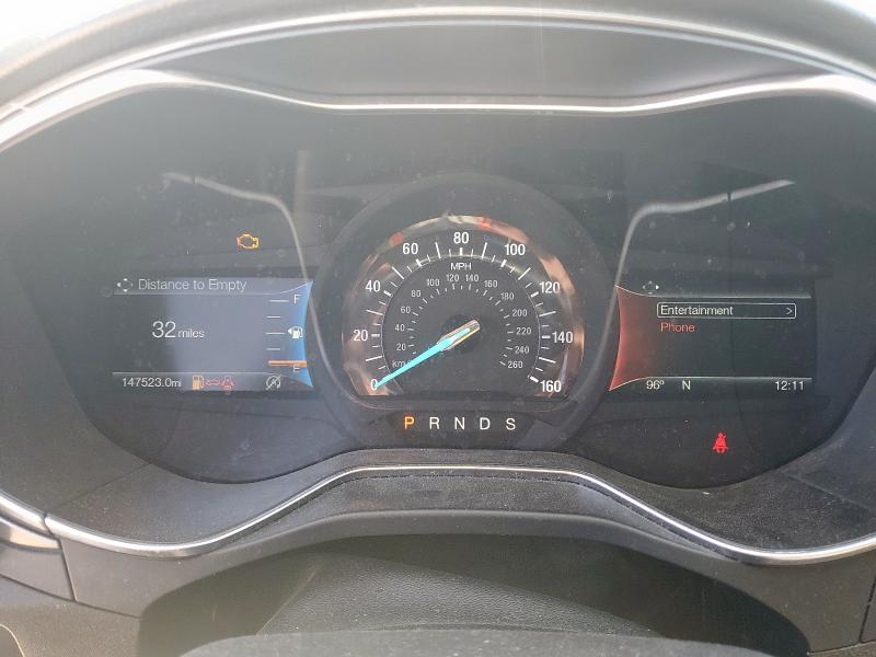 3FA6P0HD9HR311926 - 2017 FORD FUSION SE BLACK photo 9