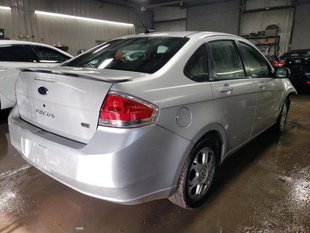 1FAHP36N29W236541 - 2009 FORD FOCUS SES SILVER photo 3