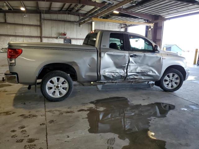 5TBRT54127S453132 - 2007 TOYOTA TUNDRA DOUBLE CAB SR5 SILVER photo 3