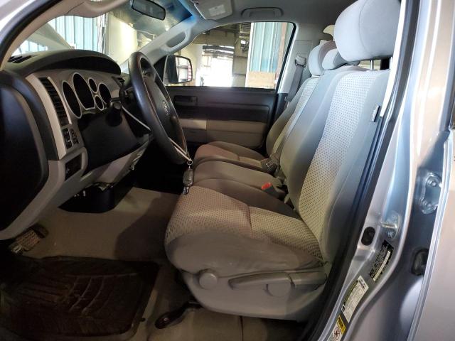 5TBRT54127S453132 - 2007 TOYOTA TUNDRA DOUBLE CAB SR5 SILVER photo 7