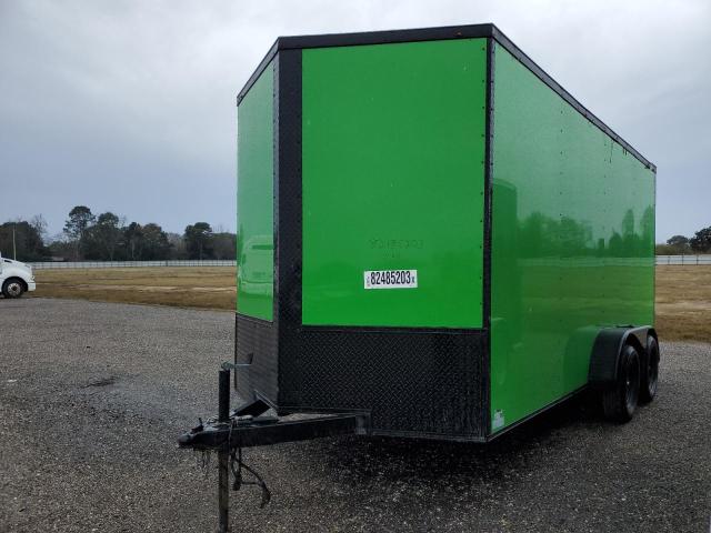 7FWBE1625P1022196 - 2023 CARGO TRAILER GREEN photo 2