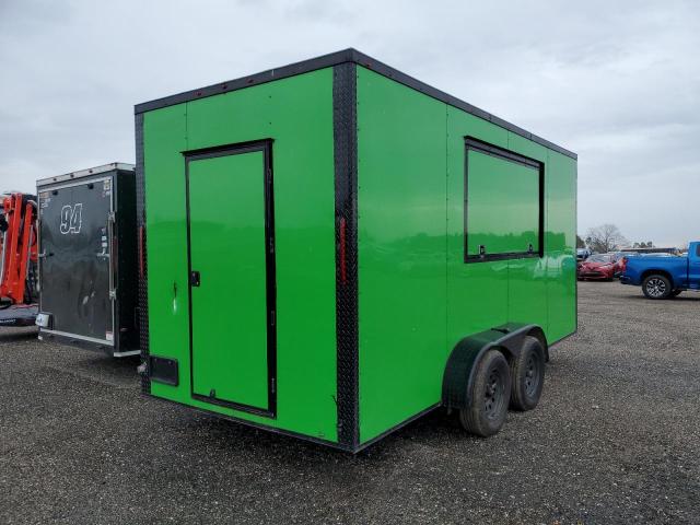 7FWBE1625P1022196 - 2023 CARGO TRAILER GREEN photo 4