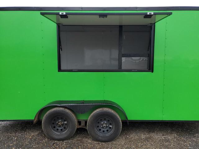 7FWBE1625P1022196 - 2023 CARGO TRAILER GREEN photo 9