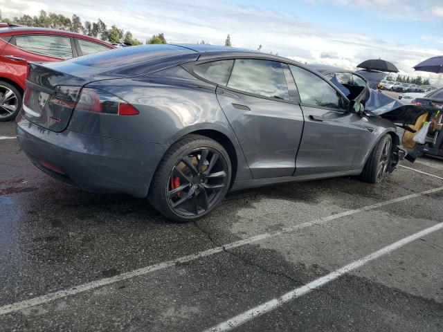 5YJSA1E42JF263696 - 2018 TESLA MODEL S Gri fotoğraf 3