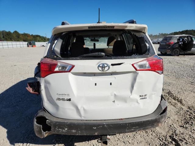 JTMRFREV6FD154843 - 2015 TOYOTA RAV4 XLE WHITE photo 6