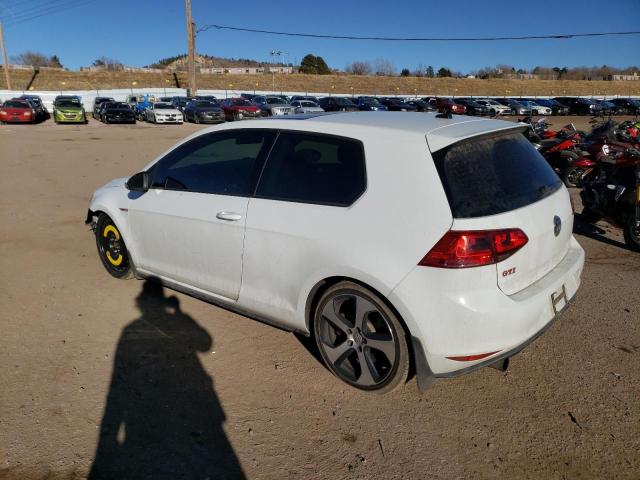 3VWY47AU8FM056241 - 2015 VOLKSWAGEN GTI WHITE photo 2