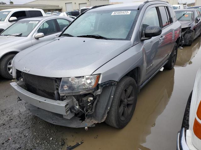 1C4NJDBB3FD393051 - 2015 JEEP COMPASS SPORT GRAY photo 1