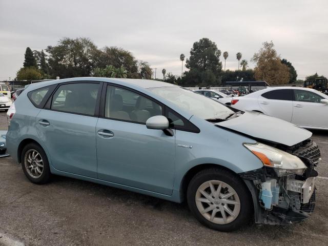 JTDZN3EU4E3316433 - 2014 TOYOTA PRIUS V TURQUOISE photo 4