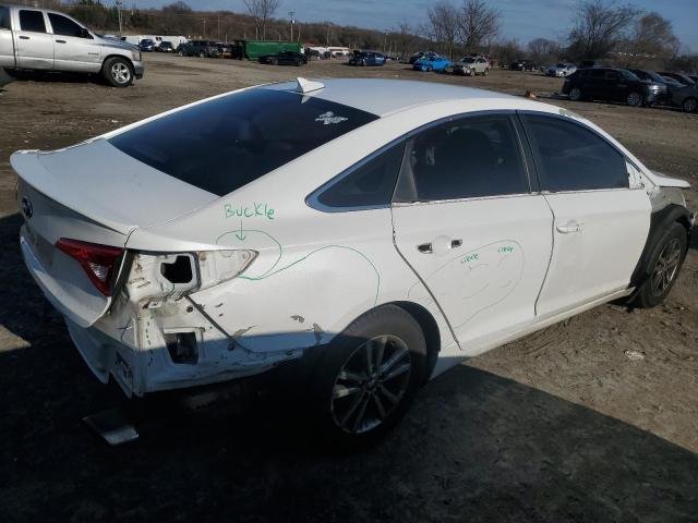 5NPE24AF4GH312684 - 2016 HYUNDAI SONATA SE WHITE photo 3