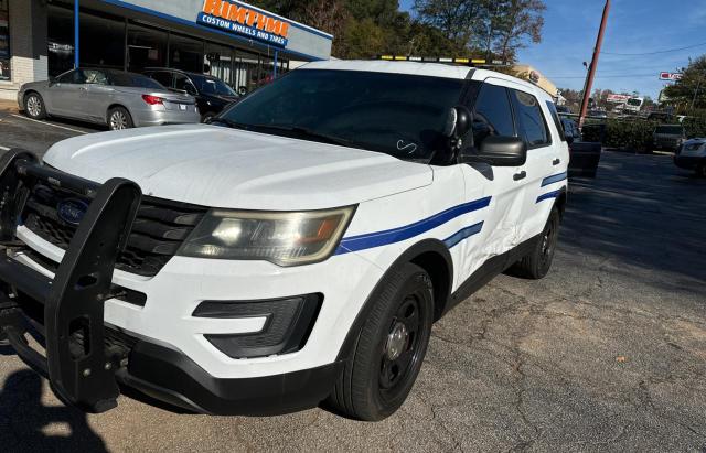 1FM5K8AR4GGA86535 - 2016 FORD EXPLORER POLICE INTERCEPTOR თეთრი ფოტო 2