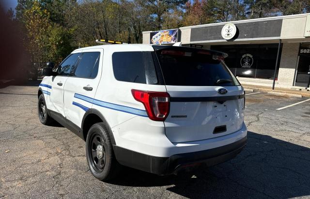 1FM5K8AR4GGA86535 - 2016 FORD EXPLORER POLICE INTERCEPTOR თეთრი ფოტო 3
