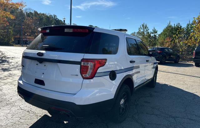 1FM5K8AR4GGA86535 - 2016 FORD EXPLORER POLICE INTERCEPTOR თეთრი ფოტო 4