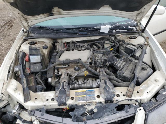 2G1WF52E259226223 - 2005 CHEVROLET IMPALA WHITE photo 11