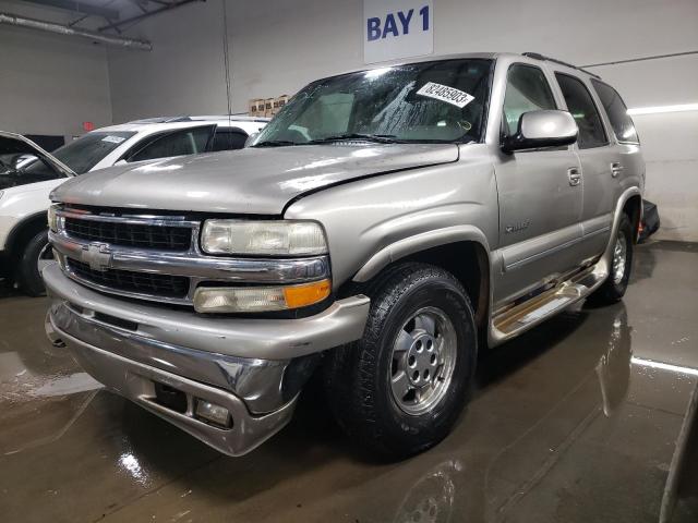 1GNEK13T51R137449 - 2001 CHEVROLET TAHOE K1500 TAN photo 1