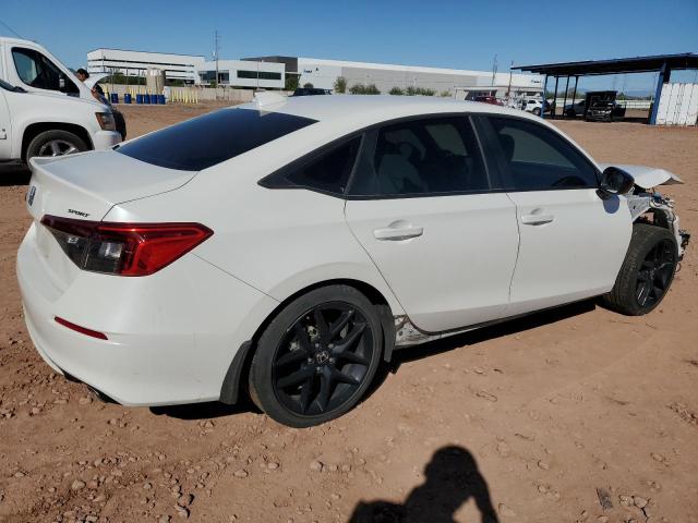 2HGFE2F53RH589002 - 2024 HONDA CIVIC SPORT WHITE photo 3