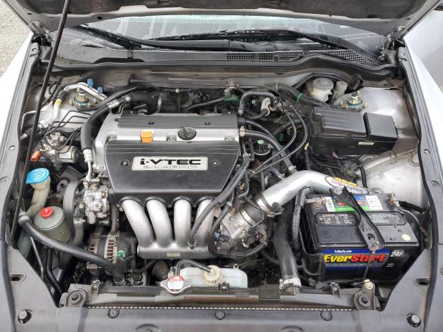 1HGCM71674A018378 - 2004 HONDA ACCORD EX SILVER photo 11