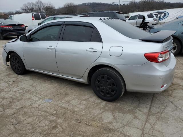 JTDBU4EE3BJ094784 - 2011 TOYOTA COROLLA BASE SILVER photo 2