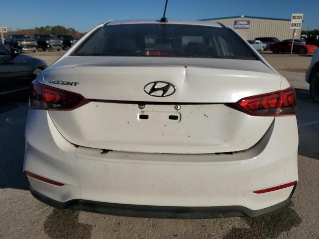 3KPC24A6XLE111474 - 2020 HYUNDAI ACCENT SE WHITE photo 6