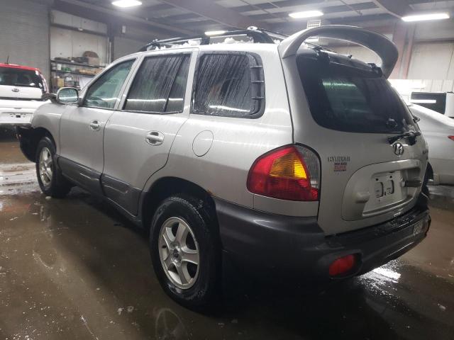 KM8SC73D73U426705 - 2003 HYUNDAI SANTA FE GLS SILVER photo 2