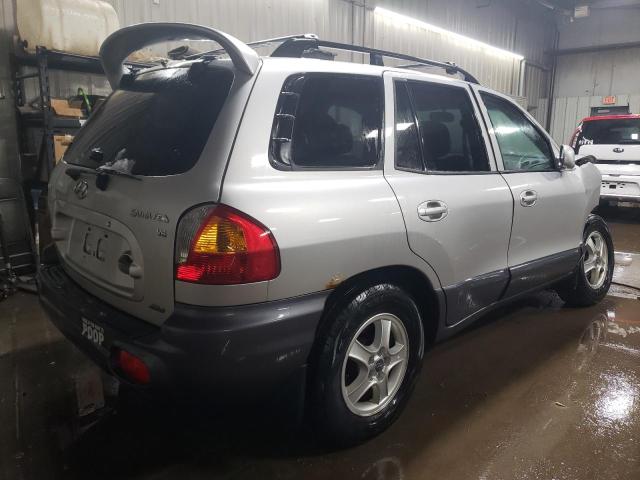 KM8SC73D73U426705 - 2003 HYUNDAI SANTA FE GLS SILVER photo 3