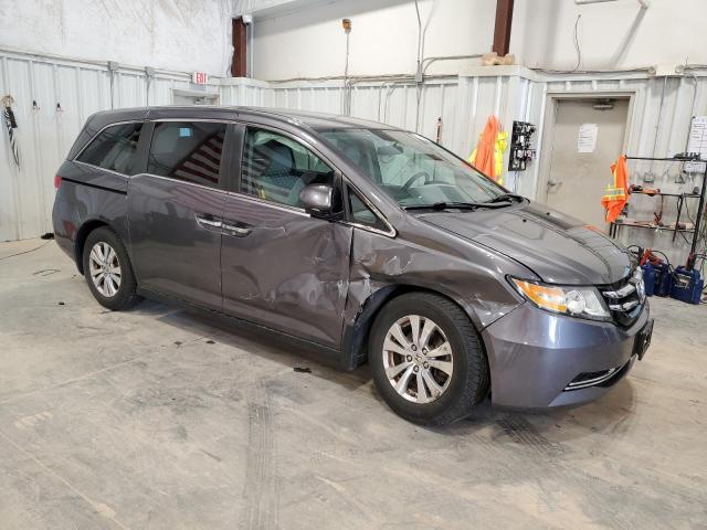 5FNRL5H4XFB053933 - 2015 HONDA ODYSSEY EX GRAY photo 4