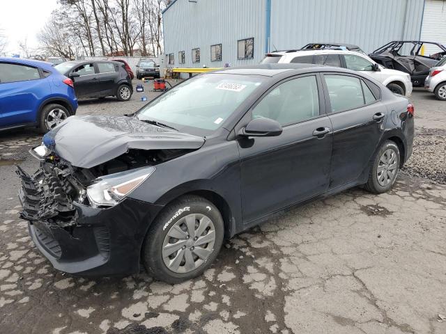 3KPA24AB6KE172145 - 2019 KIA RIO S BLACK photo 1