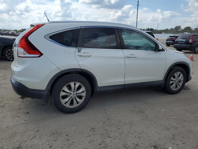 5J6RM3H73EL000315 - 2014 HONDA CR-V EXL WHITE photo 3