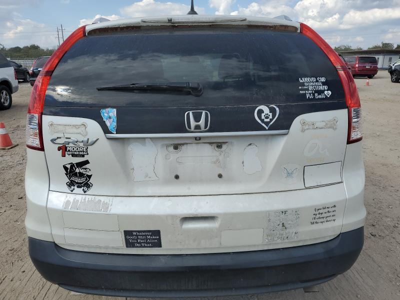 5J6RM3H73EL000315 - 2014 HONDA CR-V EXL WHITE photo 6
