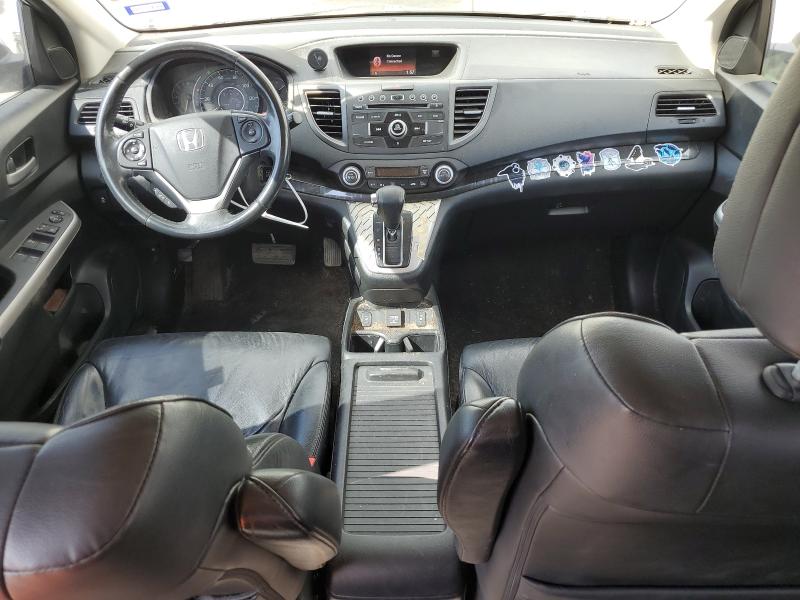 5J6RM3H73EL000315 - 2014 HONDA CR-V EXL WHITE photo 8