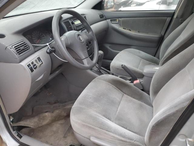 1NXBR32E57Z860645 - 2007 TOYOTA COROLLA CE SILVER photo 7